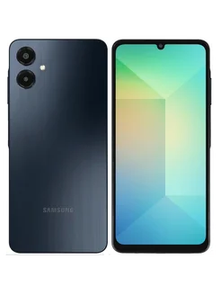 Смартфон Galaxy A06 64 ГБ черный SAMSUNG 305485756 купить за 9 233 ₽ в интернет-магазине Wildberries