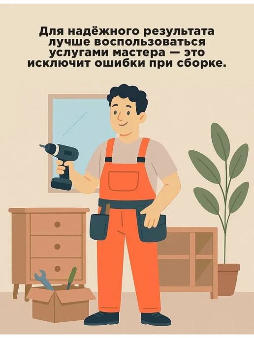 Велес-Поволжье Туалетный столик с зеркалом и выдвижным ящиком и полками, коричневый, фото 6
