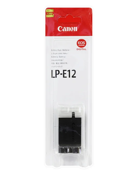 CANON Аккумулятор LP-E12 для фотоаппаратов 1250 mAh, для для EOS-M EOS, фото 2