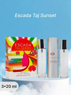 Набор духов 3 шт Escada Taj Sunset 60 мл 305844297 купить за 850 ₽ в интернет-магазине Wildberries