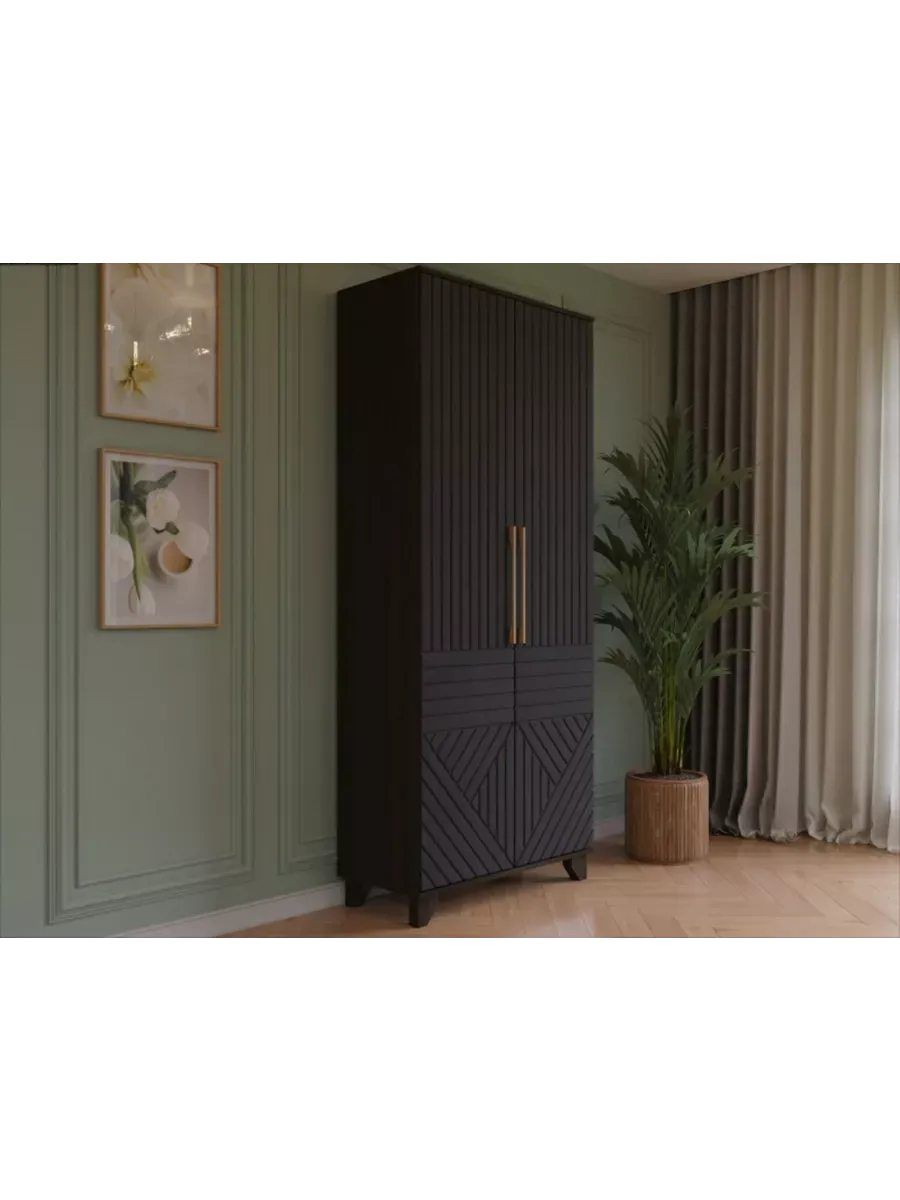 Краска для мебели и декора матовая без запаха чёрная фото 6