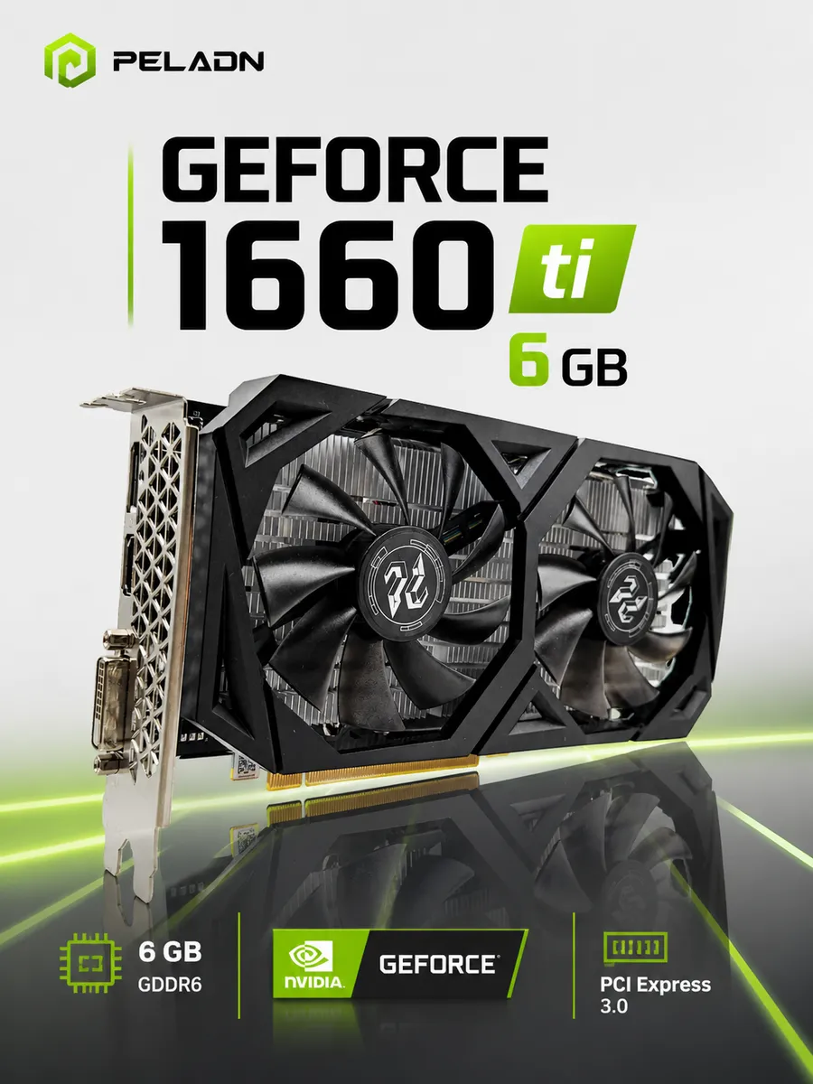 NVIDIA GeForce GTX 1660 TI 6GB GDDR6
