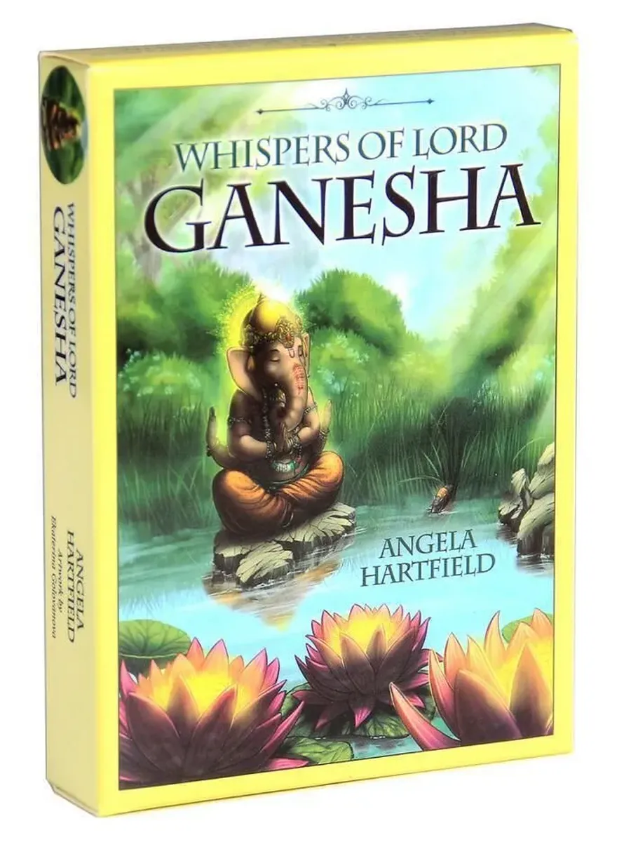 Оракул карты "Шепот бога Ганеши" Whispers of Lord Ganesha