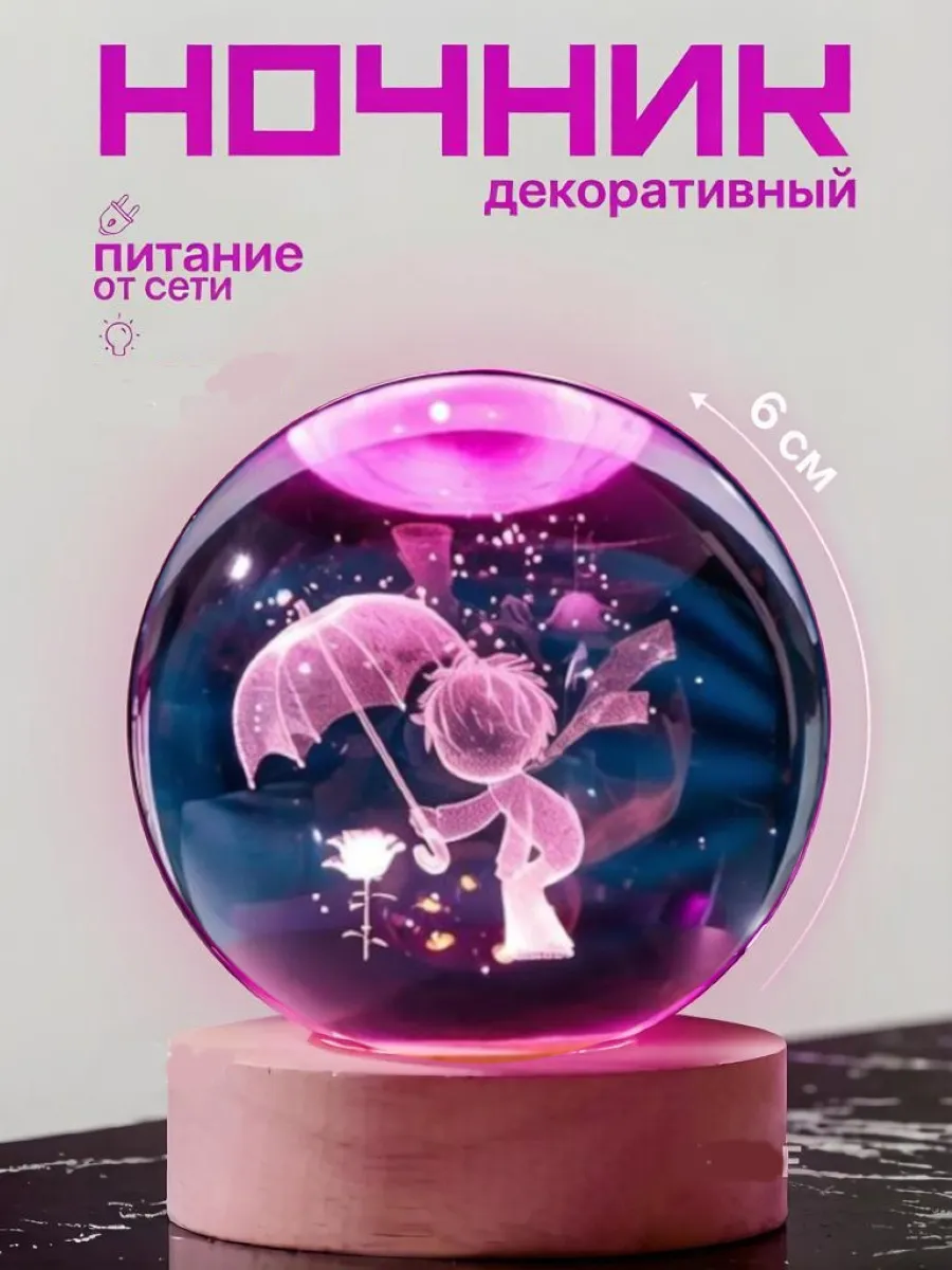 Ночник светильник Маленький Принц