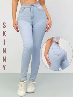 Джинсы зауженные скинни с высокой посадкой AleeJeans 305980262 купить за 1 053 ₽ в интернет‑магазине Wildberries