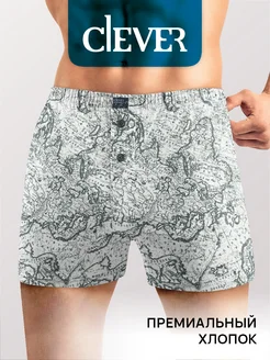 Трусы семейные хлопок с рисунком CLEVER WEAR 306046076 купить за 794 ₽ в интернет-магазине Wildberries