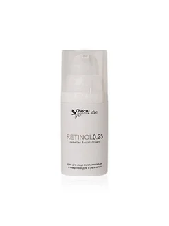 Крем для лица RETINOL 0.25 ламеллярный омолаживающий CHOCOLATTE 306074409 купить за 411 ₽ в интернет-магазине Wildberries