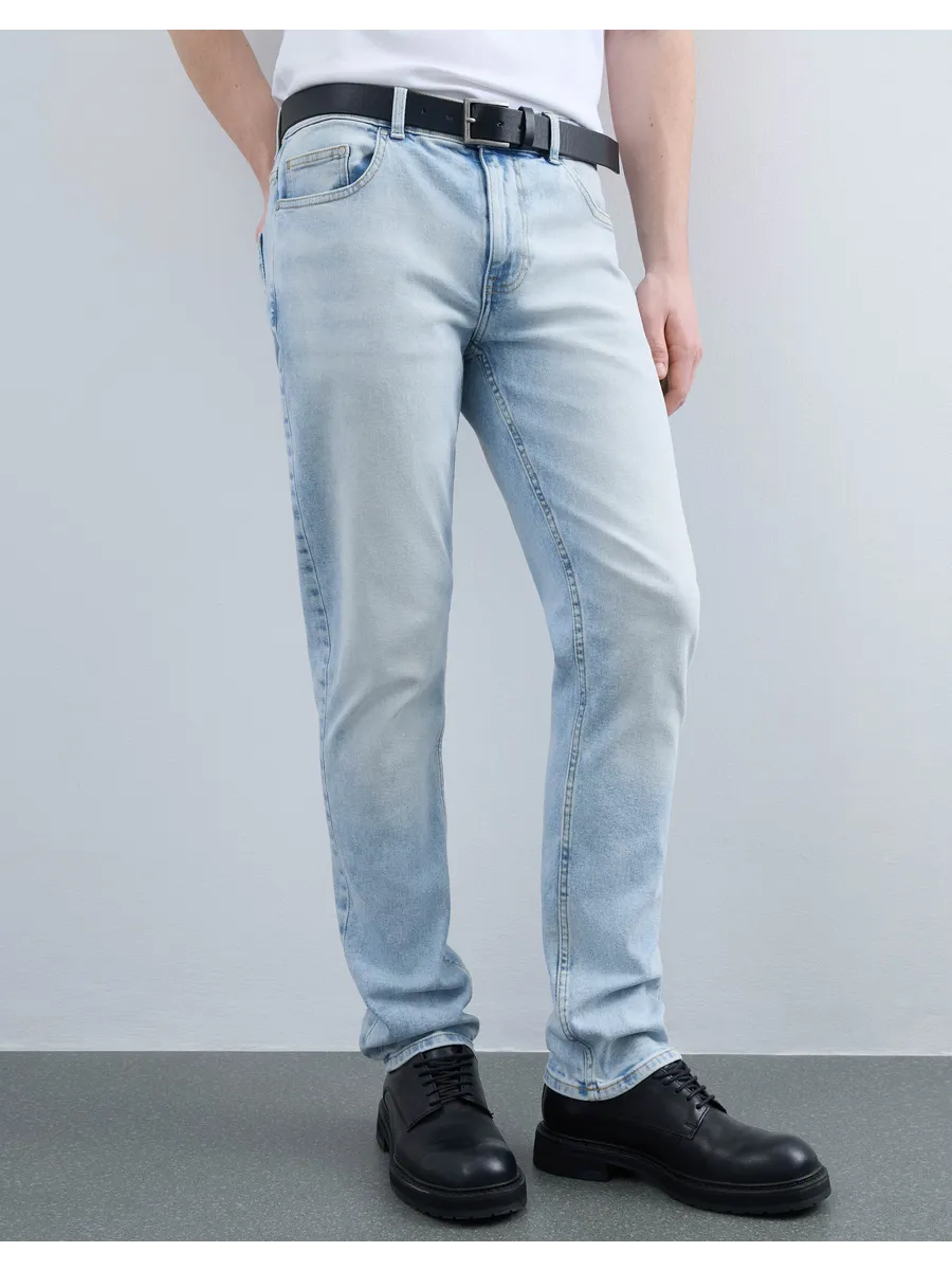 Джинсы зауженные slim