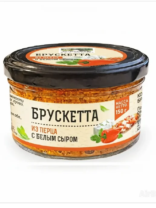 Olivateca Брускетта из перца с белым сыром, белый, фото 2