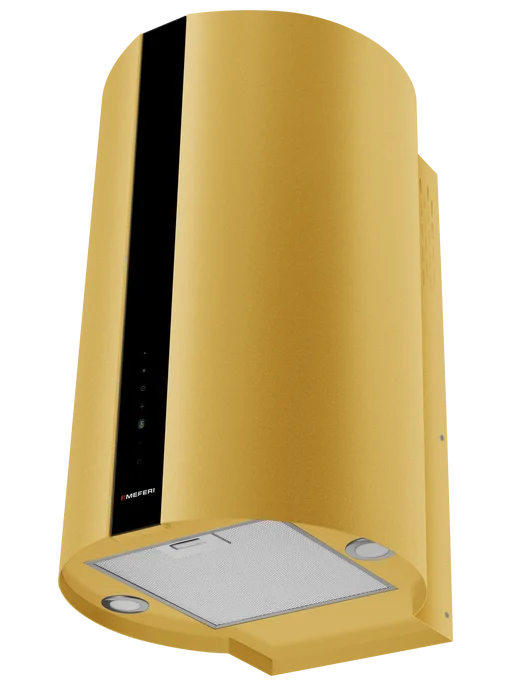Meferi Вытяжка кухонная цилиндрическая TUBE40GOLD COMFORT PLUS 40см, золотой, фото 2