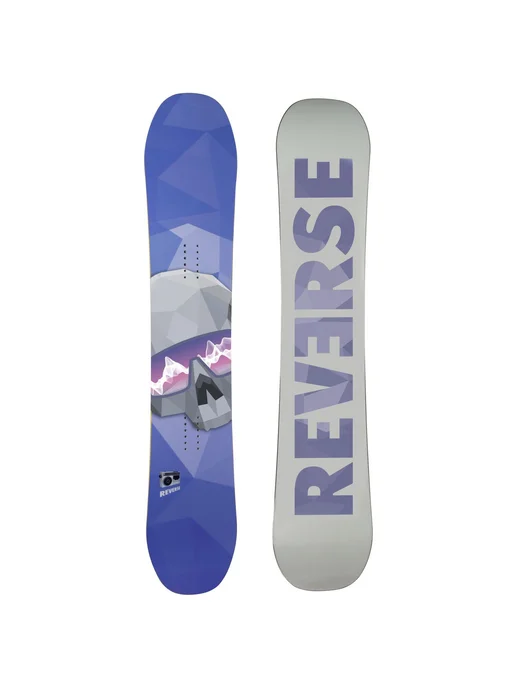 REVERSE Сноуборд Stereo, 162 см, фиолетовый, фиолетовый