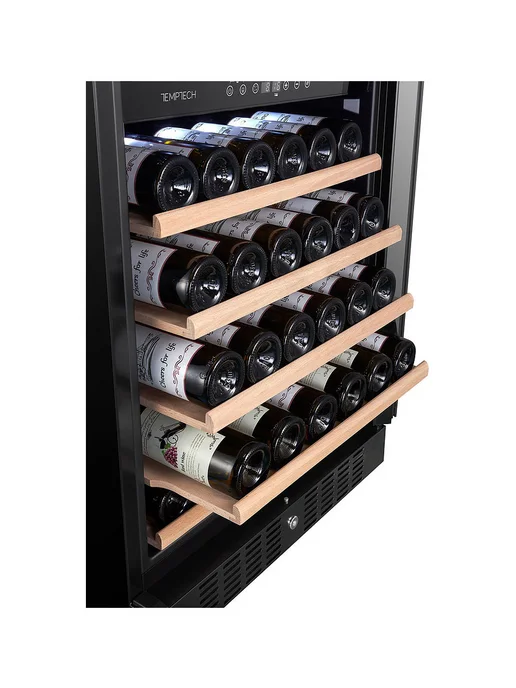 TEMPTECH Встраиваемый винный шкаф CL120DB, черный, фото 6