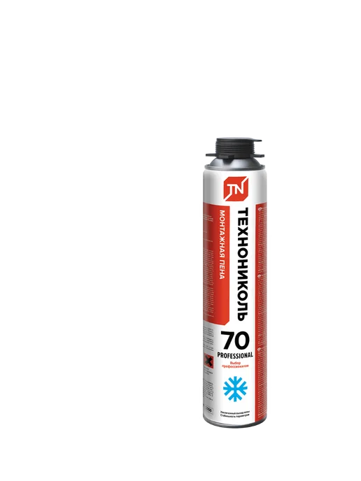 ТехноНИКОЛЬ Пена монтажная 70 PROFESSIONAL зимняя, 1 л, фото 8