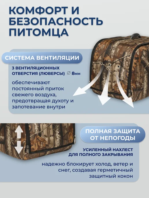 Your pets friends Чехол на переноску для животных, зеленый, фото 8
