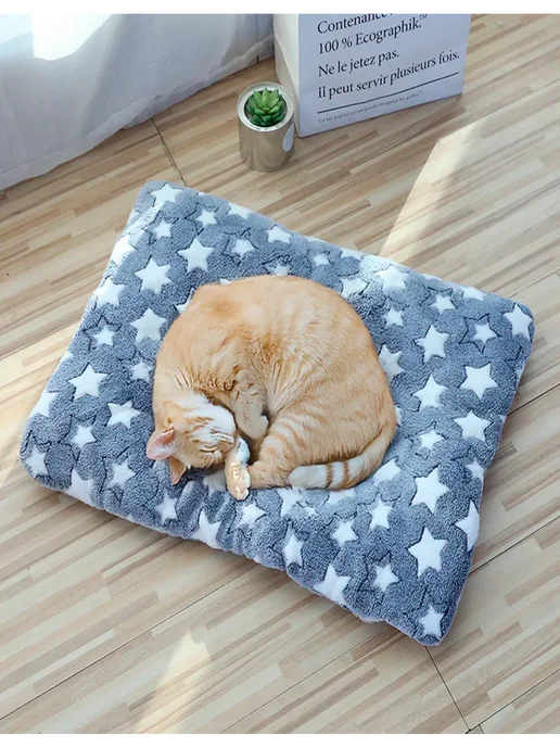 KINGDOM pets Лежанка для кошек и собак мелких пород 32x25см коврик, 32x25 см, фото 2