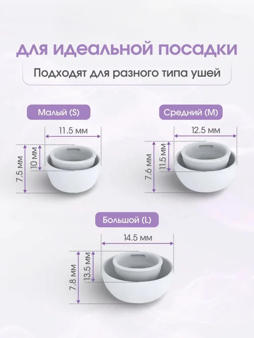 Амбушюры накладки для airpods pro и pro 2, белый, в упаковке 50 г, фото 6