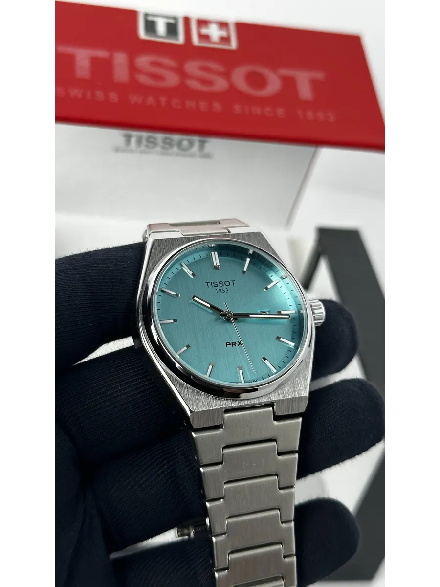 Часы Tissot PRX Тиффани