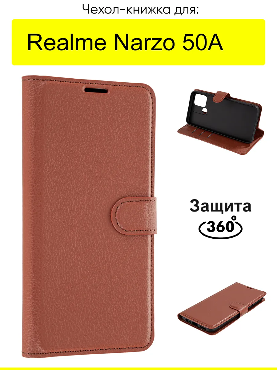 Чехол для Realme Narzo 50A, серия PU