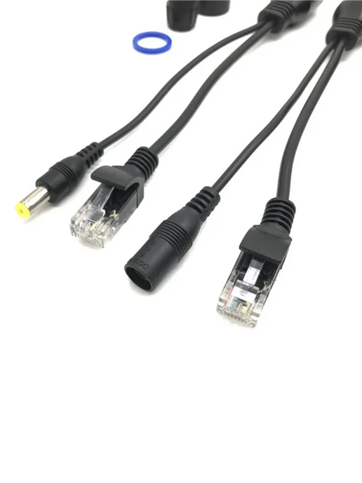 NETGIM Poe-комплект сплиттер + инжектор герметичный уличный, черный, фото 7