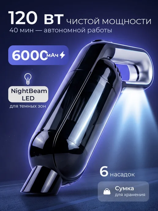 PROKVEL Беспроводной мощный пылесос для автомобиля, вариант
