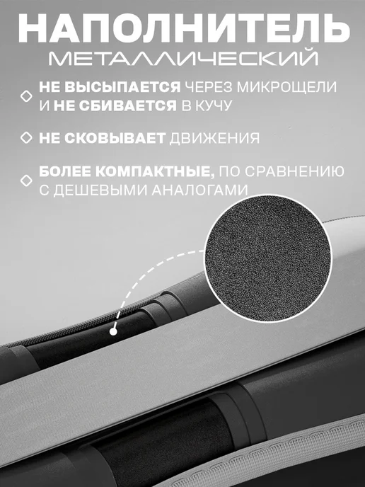 Conflate Утяжелители для ног и рук 2 шт по 0,5 кг для тренировок, 2 шт, 2 кг, фото 2