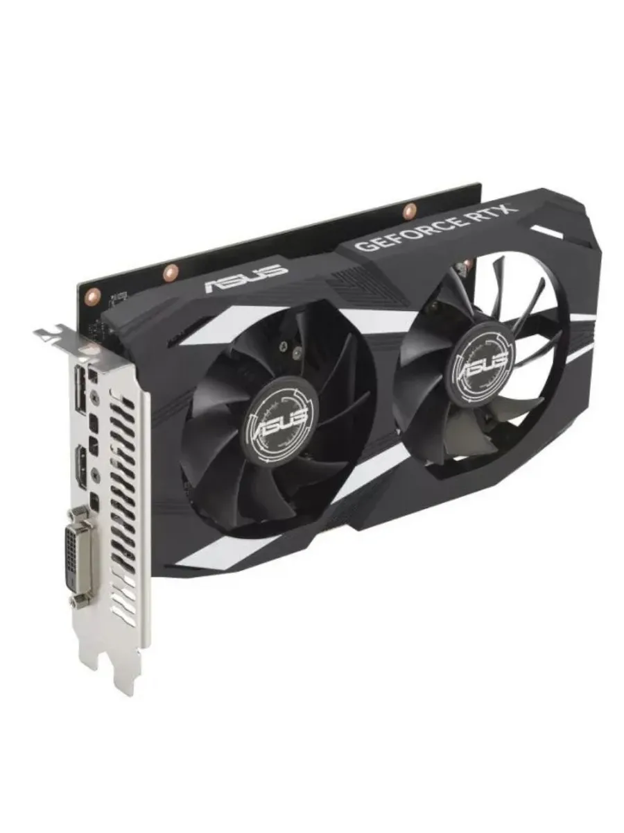 Asus Видеокарта GeForce RTX 3050 DUAL OC 6 ГБ GDDR6