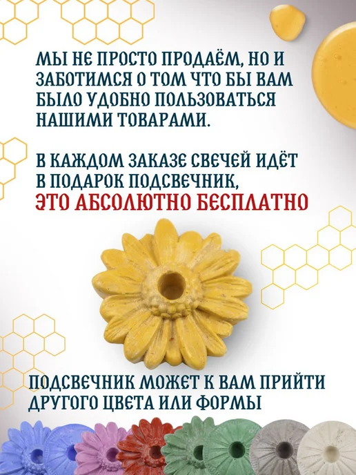 Свечилия Свечи церковные восковые освящённые №80 пачка 0,5кг 100 шт, 2 кг, фото 5