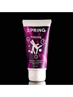 Лубрикант интимный Spring ProLong, 50 мл, продлевающий, на в SPRING 307008571 купить за 479 ₽ в интернет‑магазине Wildberries