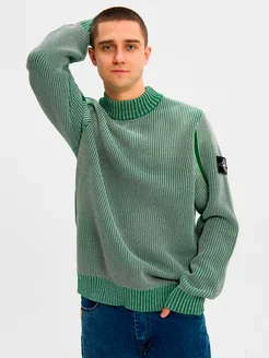 Thermo Sensitive Yarn Thermal Stone Island Jumper HOT Color