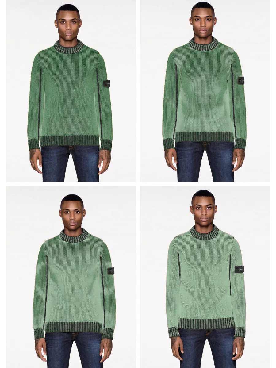 Термо свитер ice knit Stone island 307057010 купить за 1913,97 с