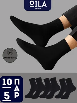 Носки высокие из хлопка набор 10 пар OILA 307087813 купить за 110 ₽ в интернет-магазине Wildberries