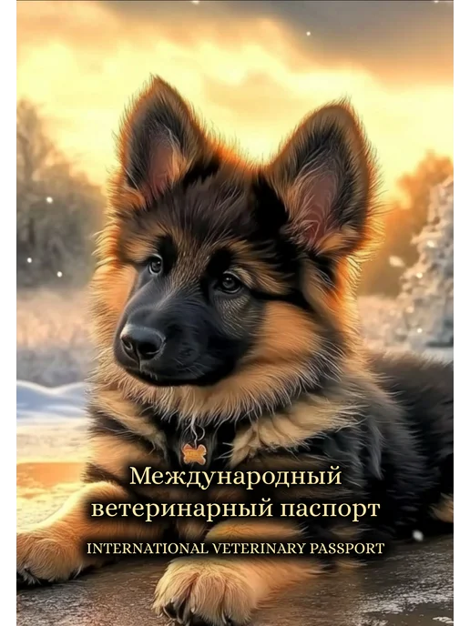 StarHoll Международный ветеринарный паспорт с аудио-записью, вариант