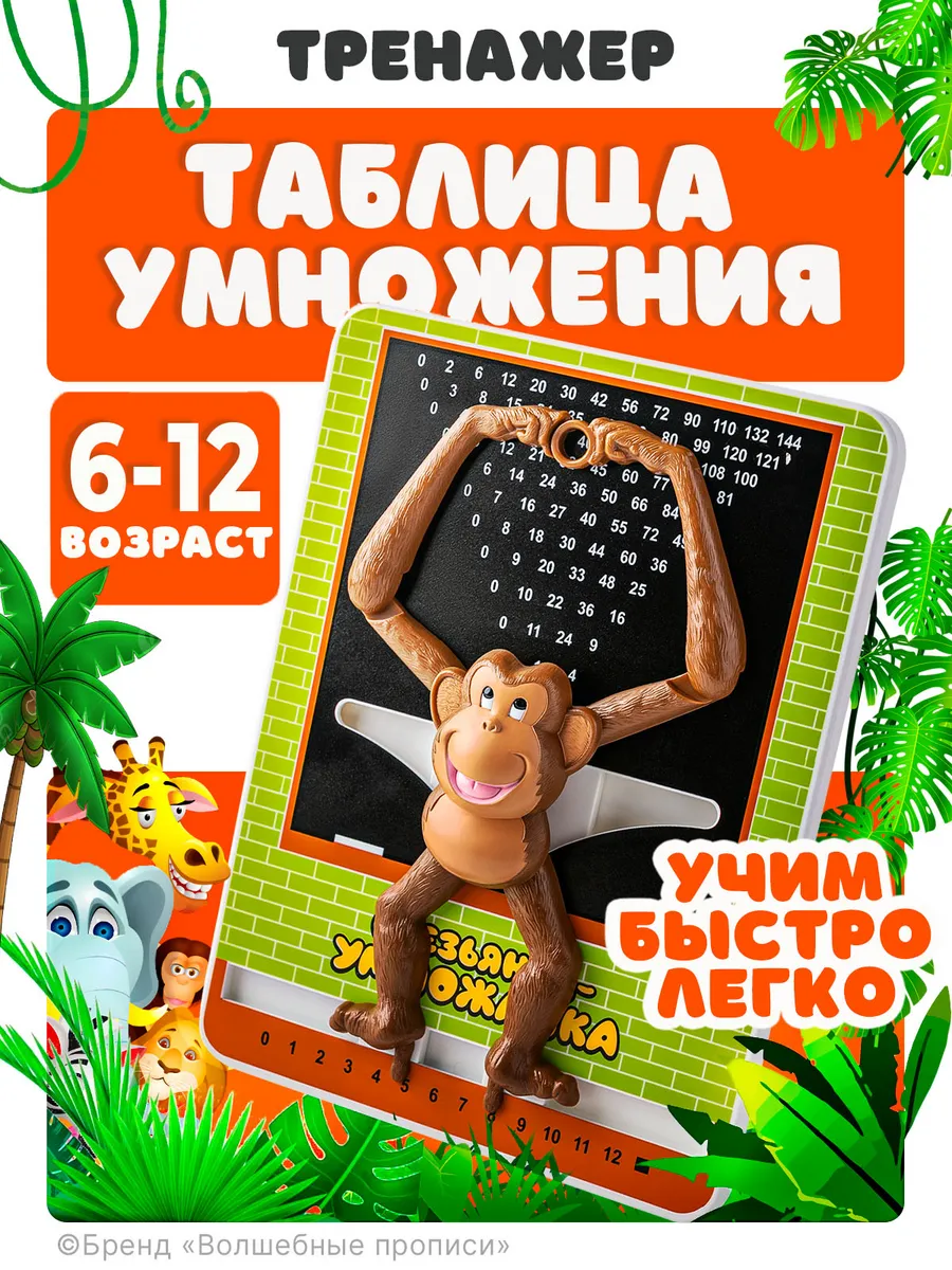 Учим таблицу умножения БЫСТРО ВЕСЕЛО ИГРАЯ.
