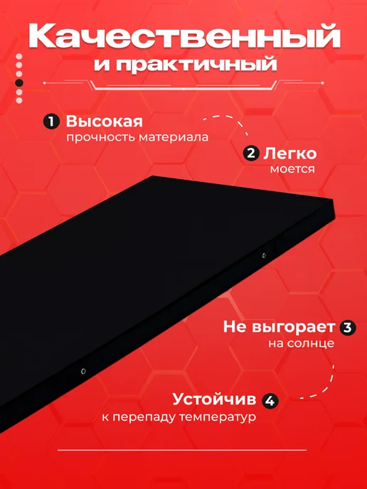 SportPanda Мат гимнастический 1*2*0,1 м, прочный ПВХ + поролон 18 кг м3, 1x2x0.1 м, 30 кг, фото 4