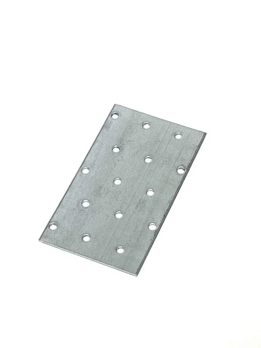 FIXER Пластина соединительная крепежная 40х120 оцинкованная, 60x100, 2 шт, фото 2