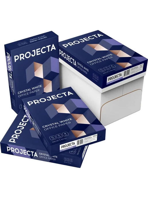 Бумага PROJECTA A3, 80 г/м², 500 листов, 5 пачкек, фото 3