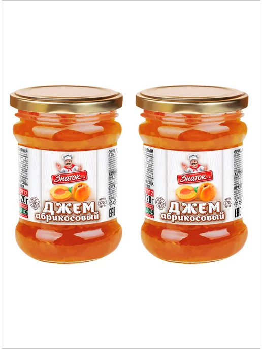 Знаток Джем клюквенный, 2шт по 320г, 2 шт, 320 г, фото 2