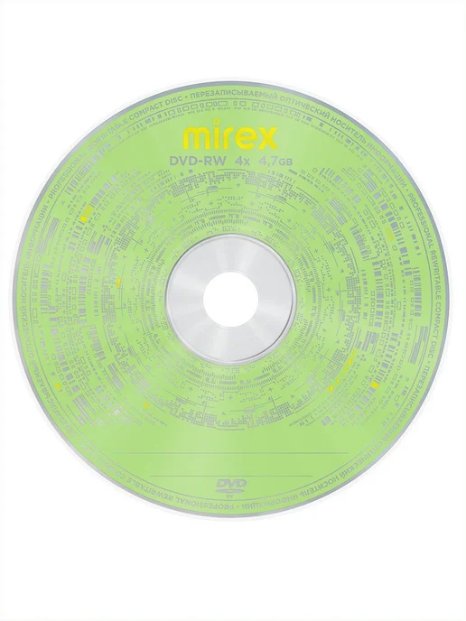 Mirex Диск для записи DVD-RW 4X 4,7 ГБ 1 штука UL130032A4S, 4x4.7, 4,7 ГБ, фото 3
