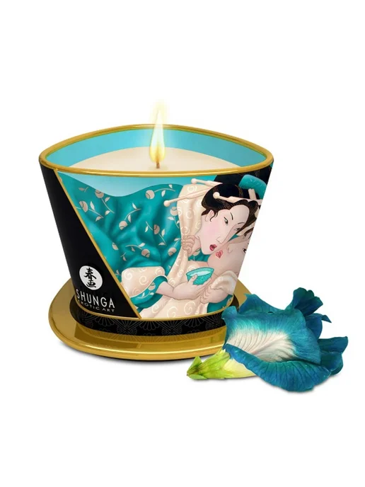 Shunga Массажное аромамасло для тела Island Blossoms, 170 мл, 170 мл, фото 2