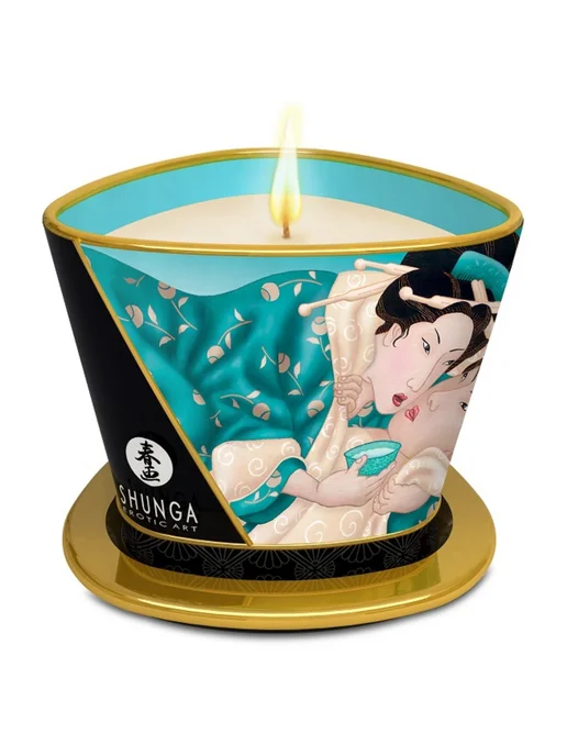 Shunga Массажное аромамасло для тела Island Blossoms, 170 мл, 170 мл, фото 3