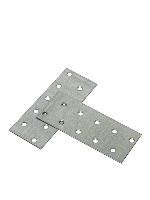FIXER Пластина соединительная крепежная 40х120 оцинкованная, 40x100, 16 шт, фото 3