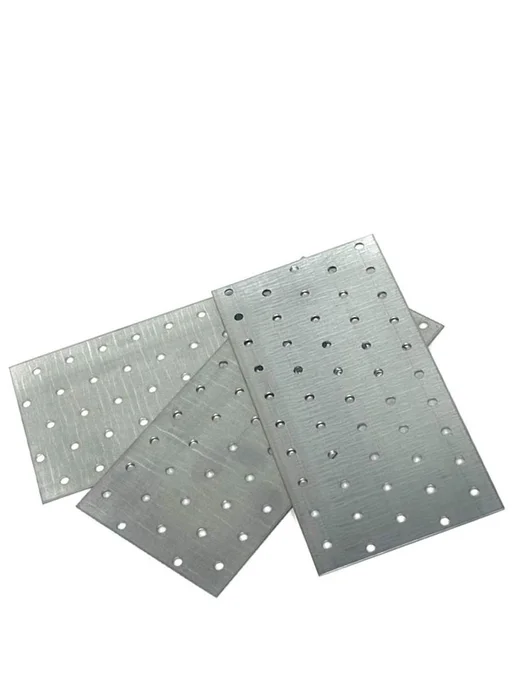 FIXER Пластина соединительная крепежная 40х120 оцинкованная, 100x200, 16 шт, фото 4