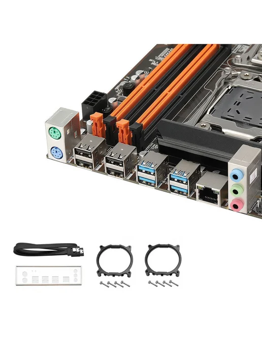 Atermiter Материнская плата Dual X99,Комплект xeon E5 2640V4,32 ГБ, вариант, фото 3
