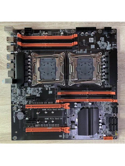 Atermiter Материнская плата Dual X99,Комплект xeon E5 2640V4,32 ГБ, вариант, фото 4
