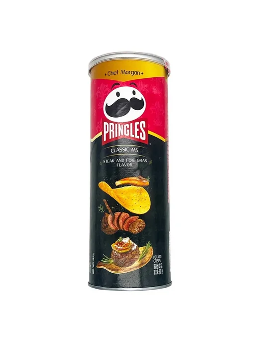 Pringles Чипсы со вкусом стейка и фуа-гра Принглс из Китая, вариант, фото 2