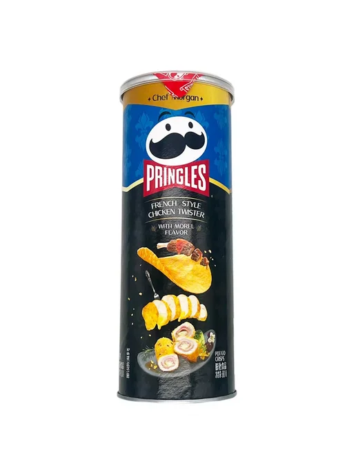 Pringles Чипсы со вкусом куриного твистера со сморчками, вариант, фото 4