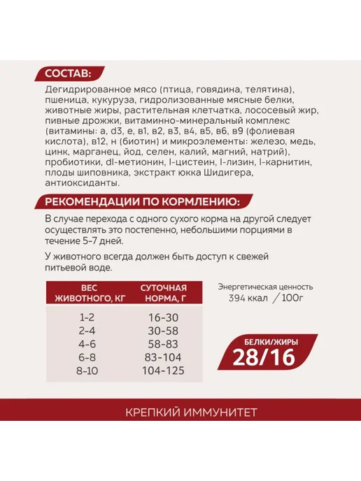 Сухой корм ЗООГУРМАН Supreme для собак, мелкие, средние, телятина, 10 кг, фото 4