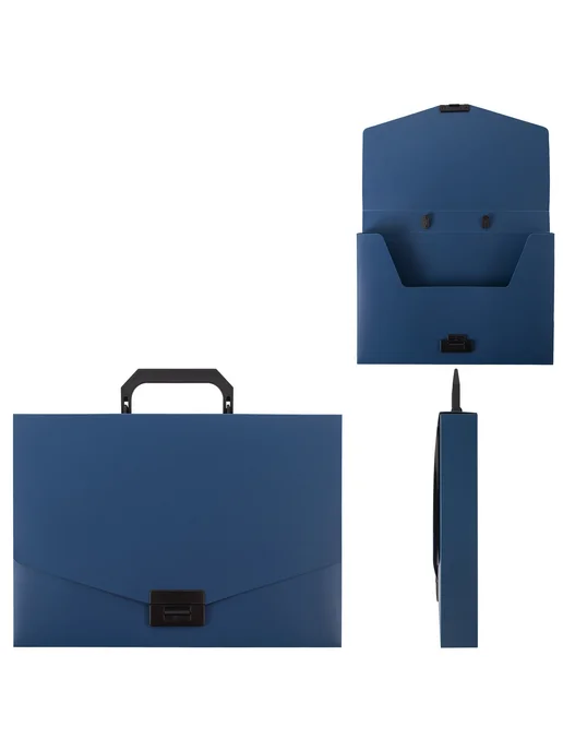 ABAZZILLA 1шт Портфель пластиковый STAFF А4 (320х225х36 мм), без отде, 320x225x36 мм, 1 шт, фото 7