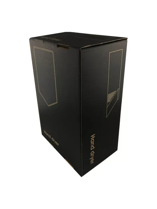 Gfmark Сушилка для рук 6861 черная V-windblade 1000 Вт, 1000 Вт, фото 5