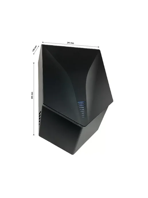Gfmark Сушилка для рук 6861 черная V-windblade 1000 Вт, 1000 Вт, фото 6